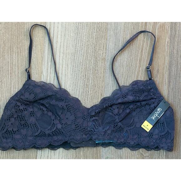 Coobie Intimates Bralette in Blue Size M NWT - Picture 1 of 7